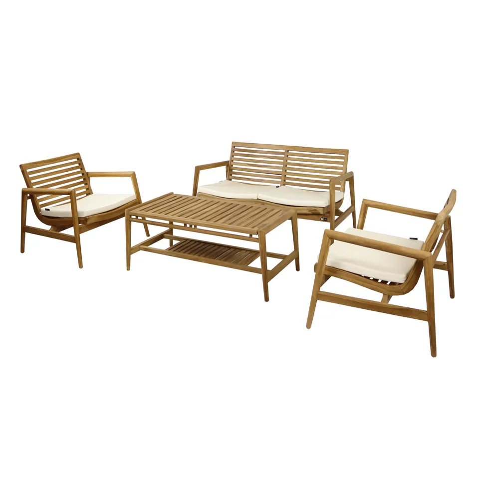 axi-june-loungeset-teakholz-4-teilig-f-r-5-personen image 1