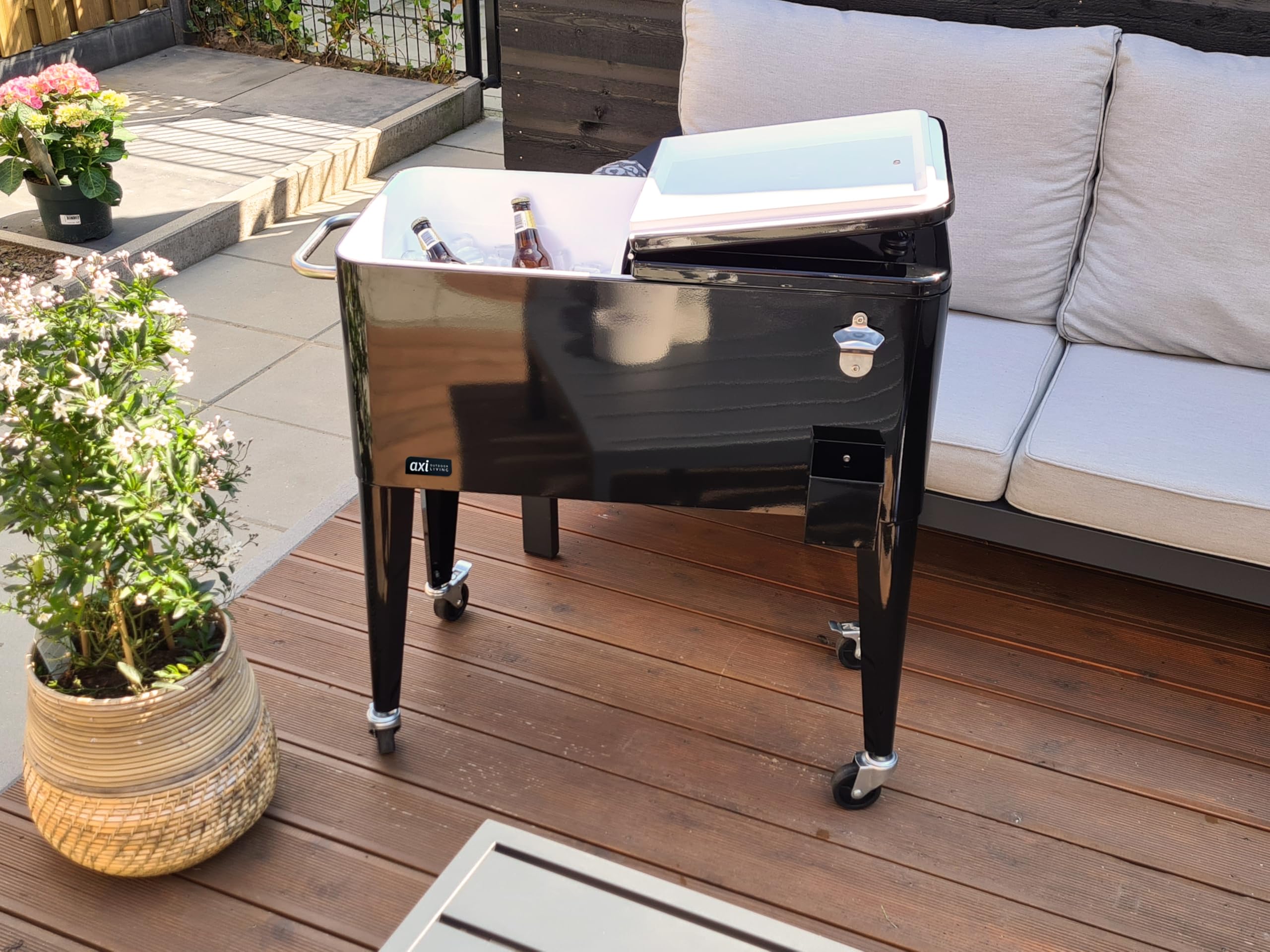 axi-classic-retro-getr-nkek-hler-76-liter-schwarz-rollen image 4