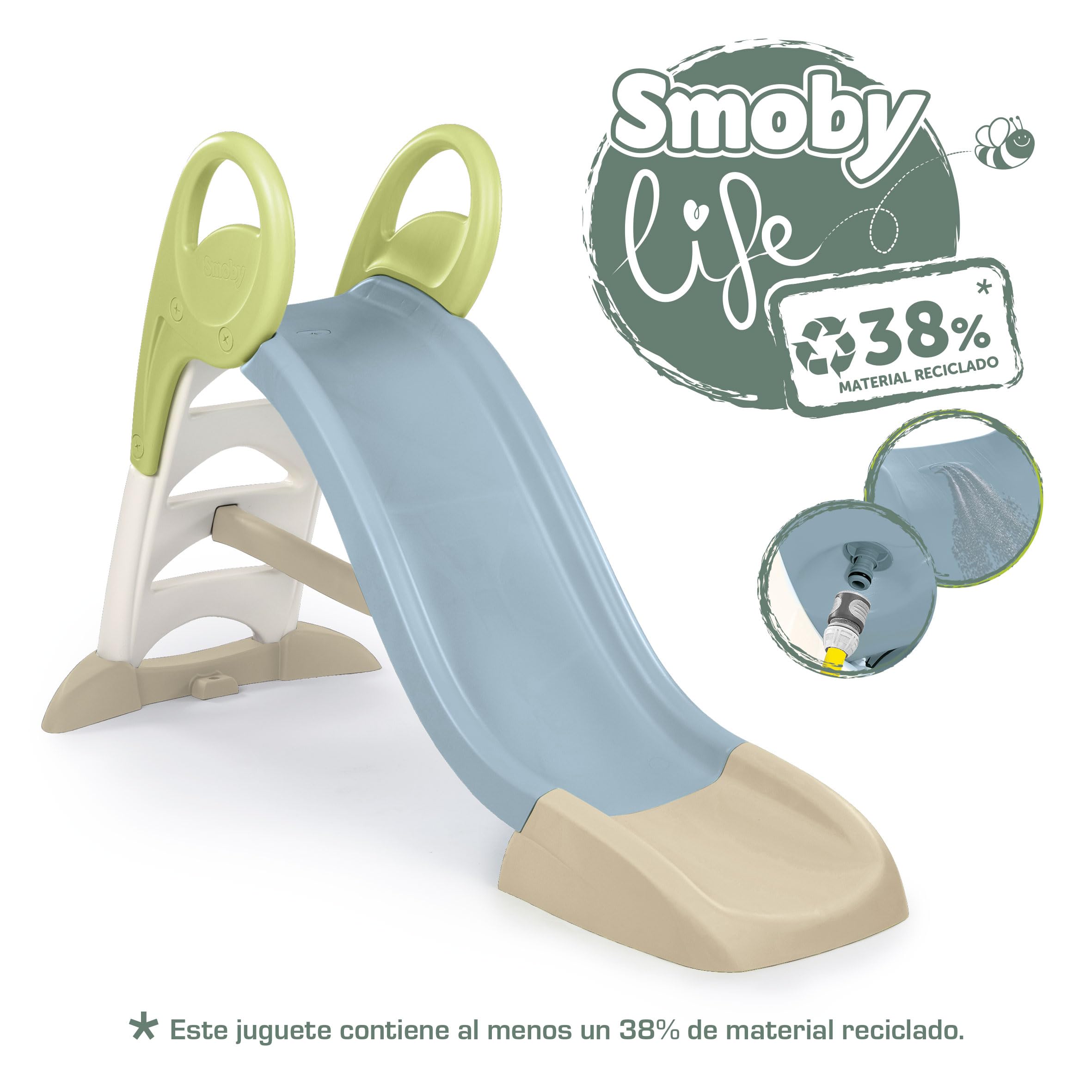 smoby-life-gm-rutsche-1-5m-gartenrutsche-recycling-wasseranschluss image 2
