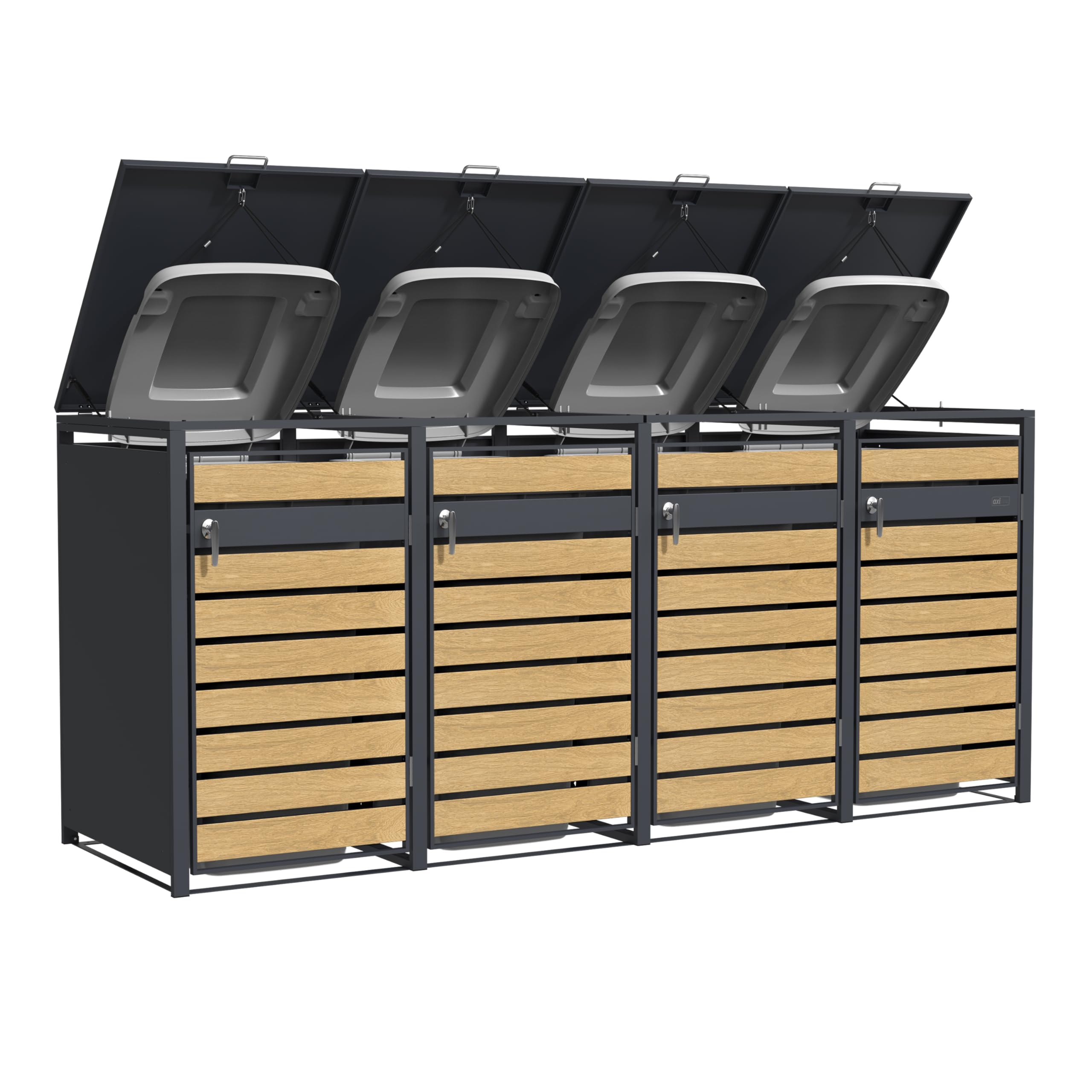 axi-lucas-m-lltonnenbox-metall-4-tonnen-265-cm-holzoptik image 6