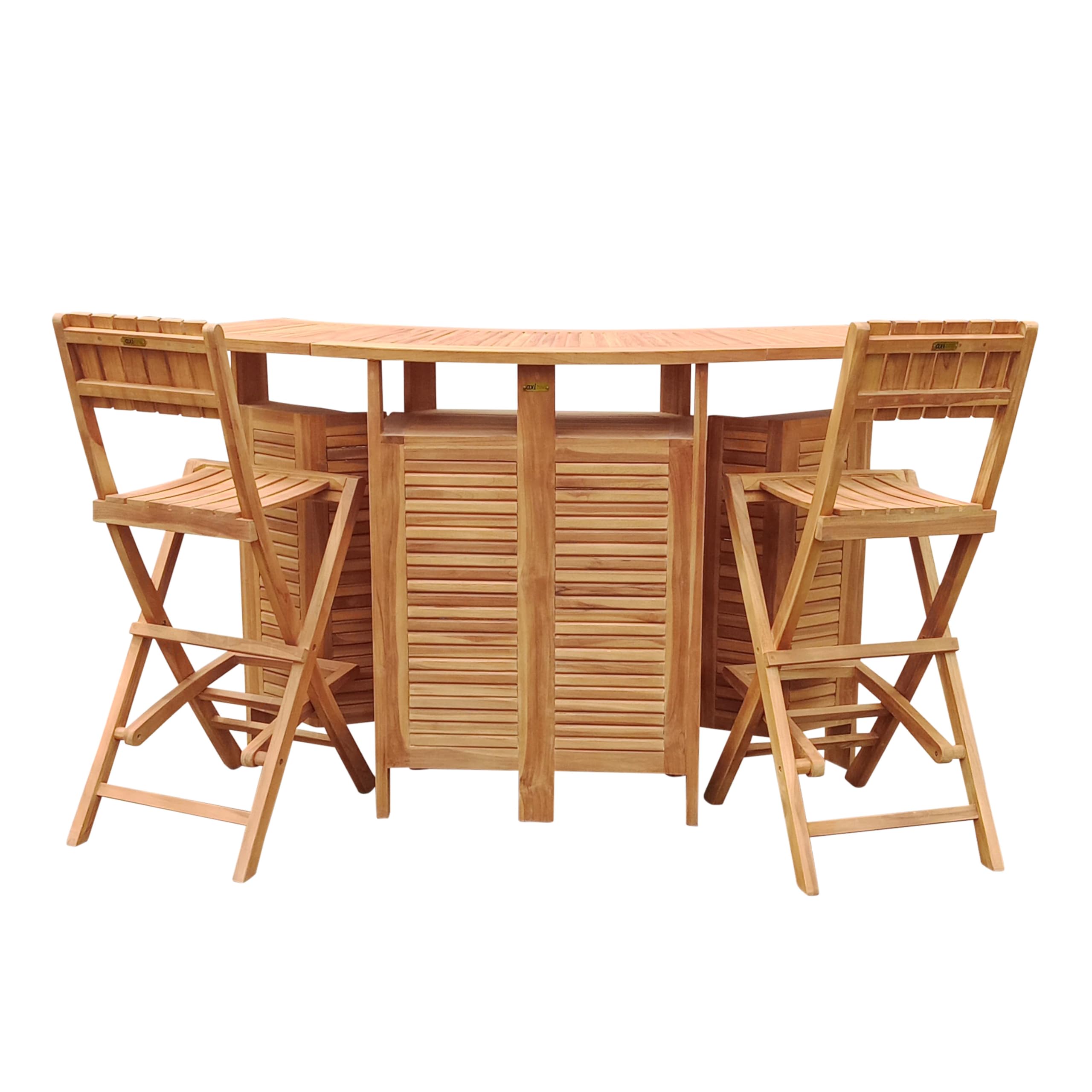 axi-bruno-gartenbar-teak-mit-2-barhockern-klappbar-stauraum image 6