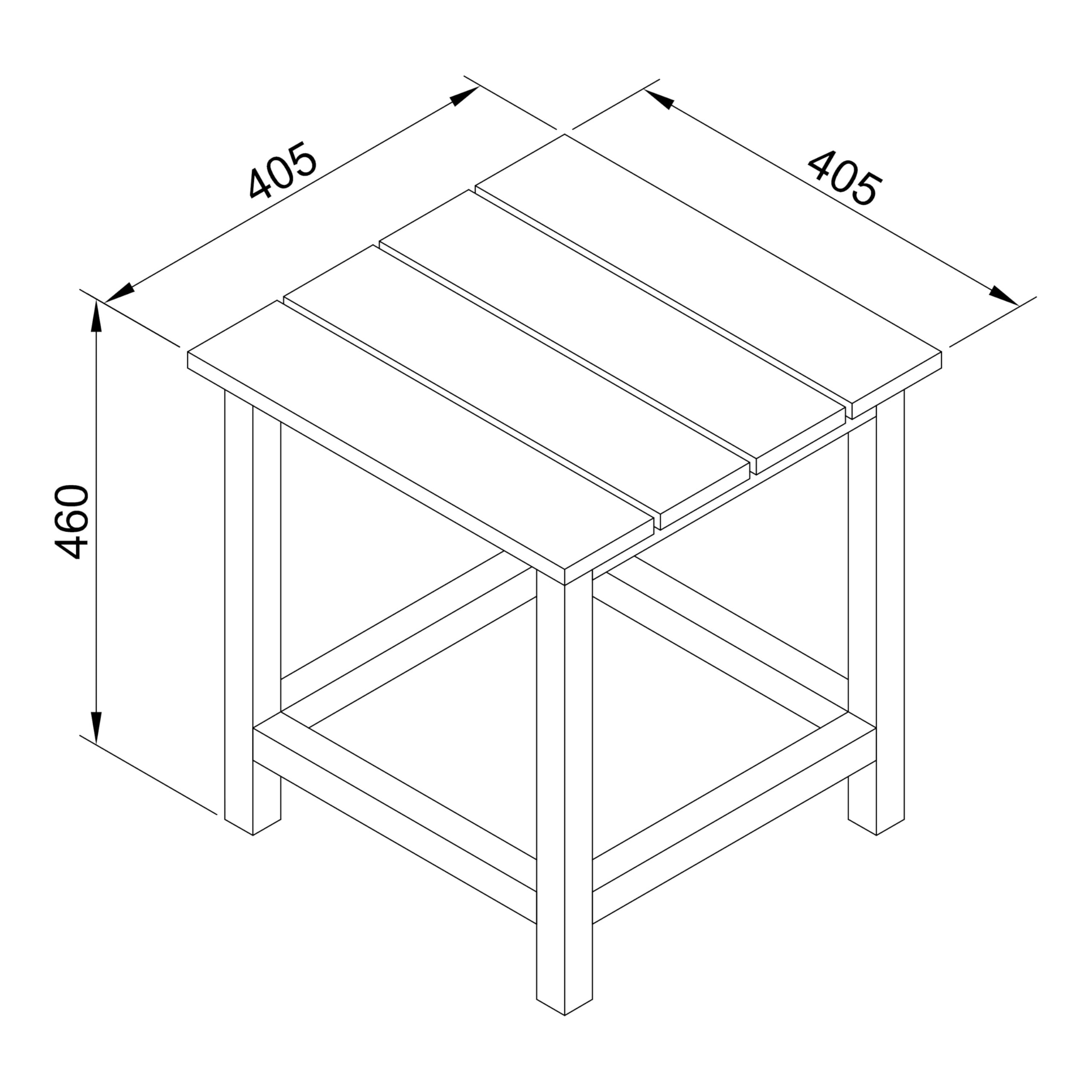 axi-classic-tess-beistelltisch-holz-kaffeebraun-40-cm image 3