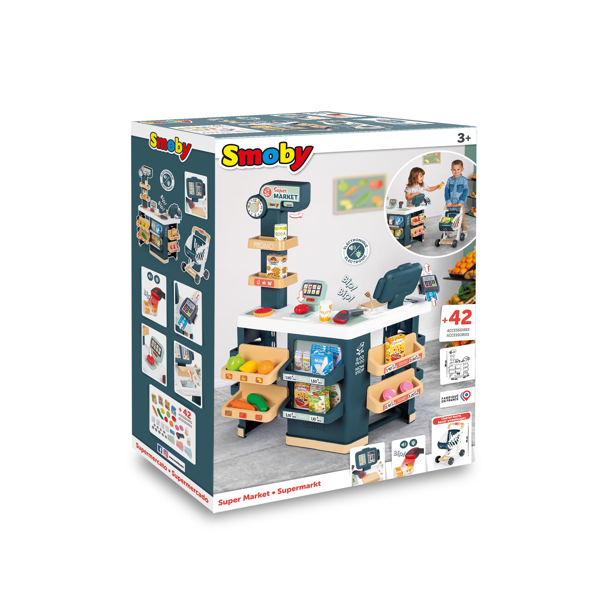 smoby-supermarkt-spielzeug-mit-einkaufswagen-f-r-kinder image 5