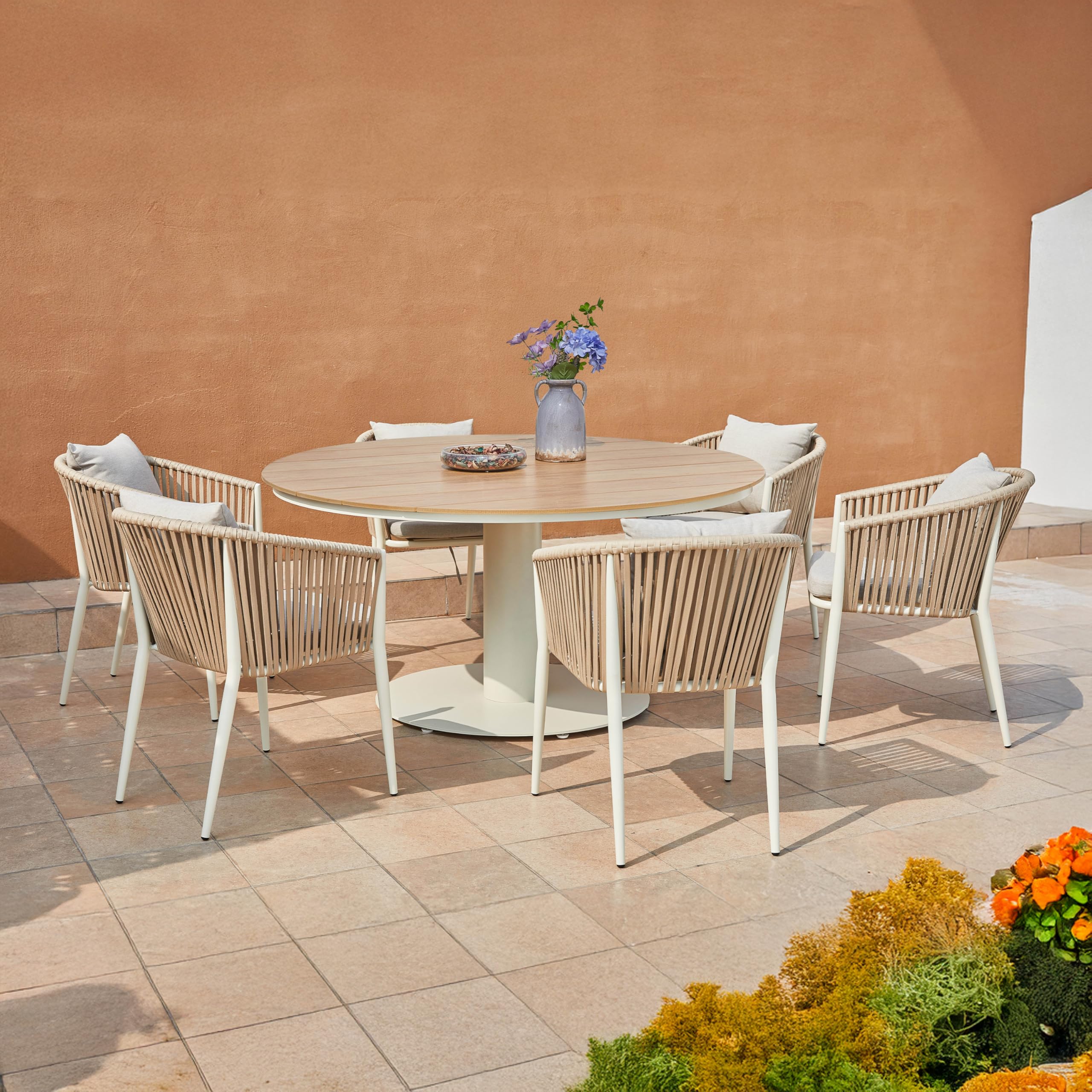 axi-jay-faye-gartenset-beige-7-teilig-aluminium-6-personen image 6