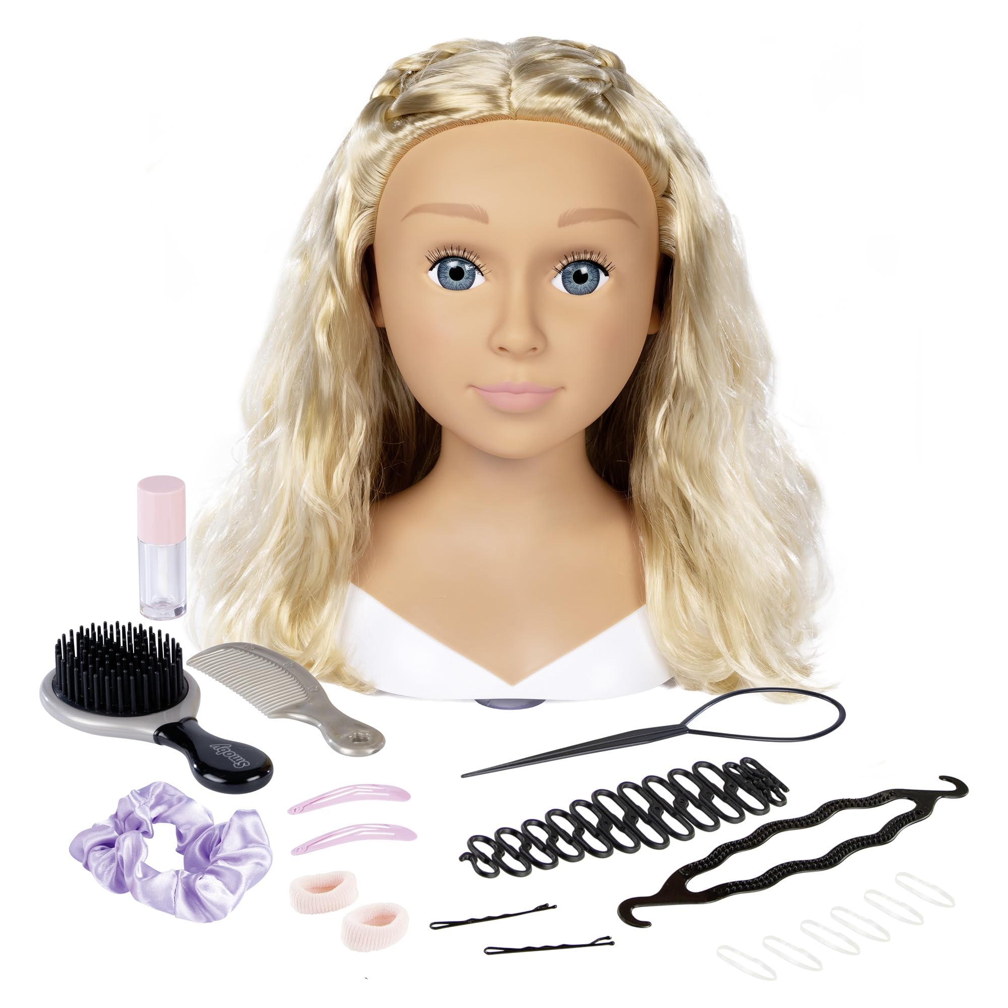 smoby-my-beauty-frisierkopf-blond-puppenkopf-19-teile-zubeh-r image 1