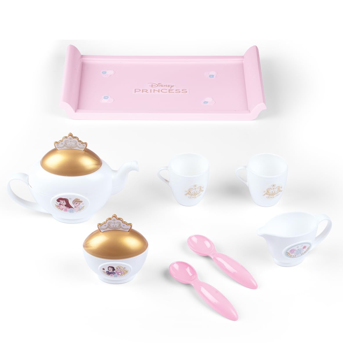 smoby-disney-prinzessinnen-geschirrset-snackpause-8-teilig image 3