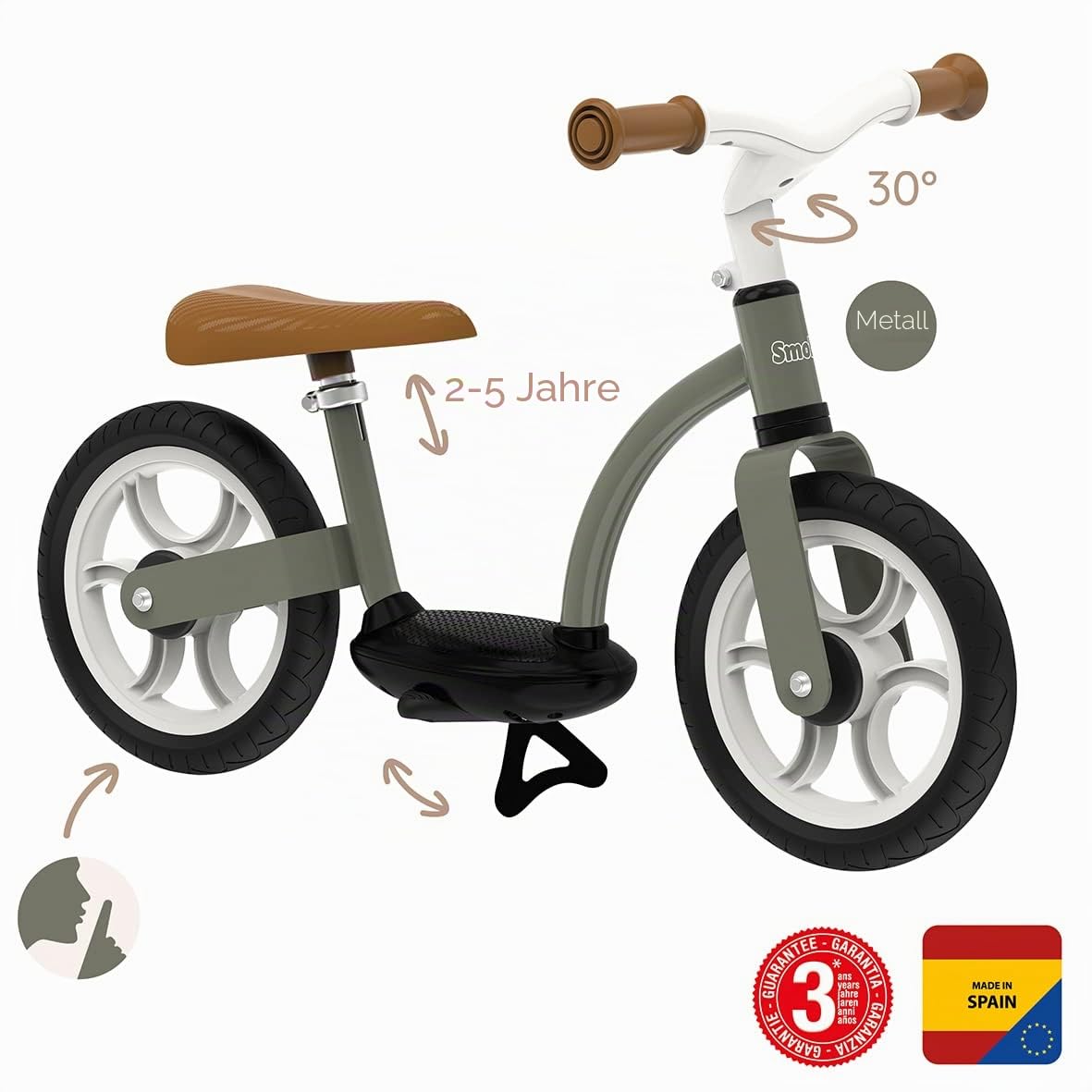 smoby-life-laufrad-komfort-h-henverstellbar-33-38-cm-ab-2-j image 2