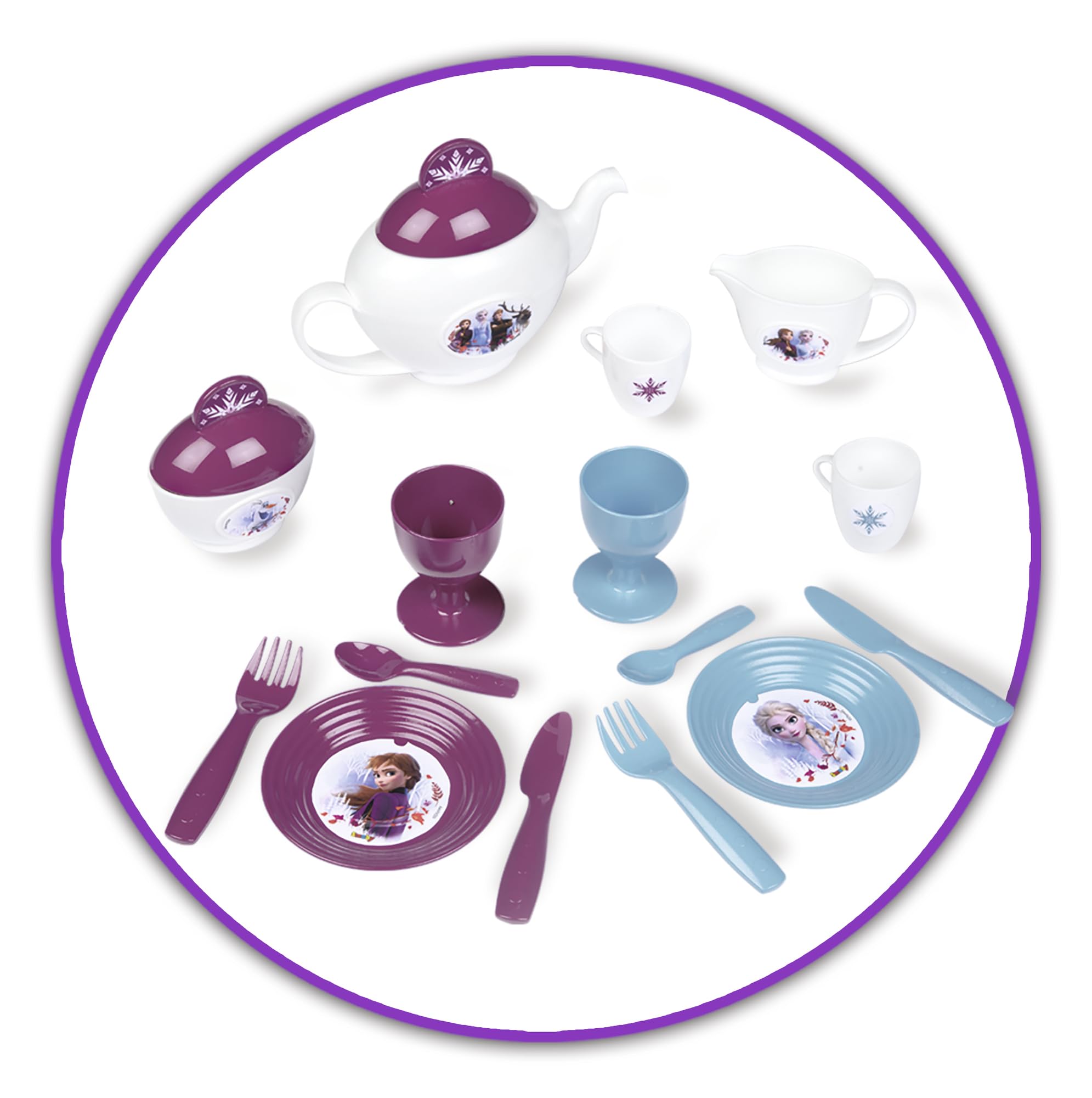 smoby-disney-frozen-servierwagen-teeservice-spielgeschirr image 3