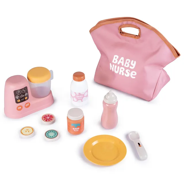 smoby-baby-nurse-lunch-set-puppenzubeh-r-mit-mixer-ab-18-monaten image 1