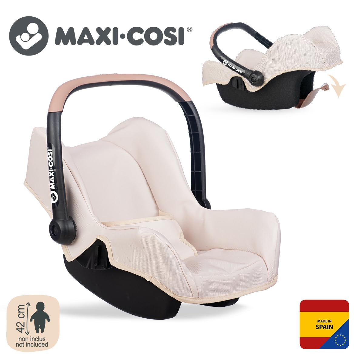 smoby-maxi-cosi-puppen-autositz-mit-gurt-f-r-42-cm-puppen image 2