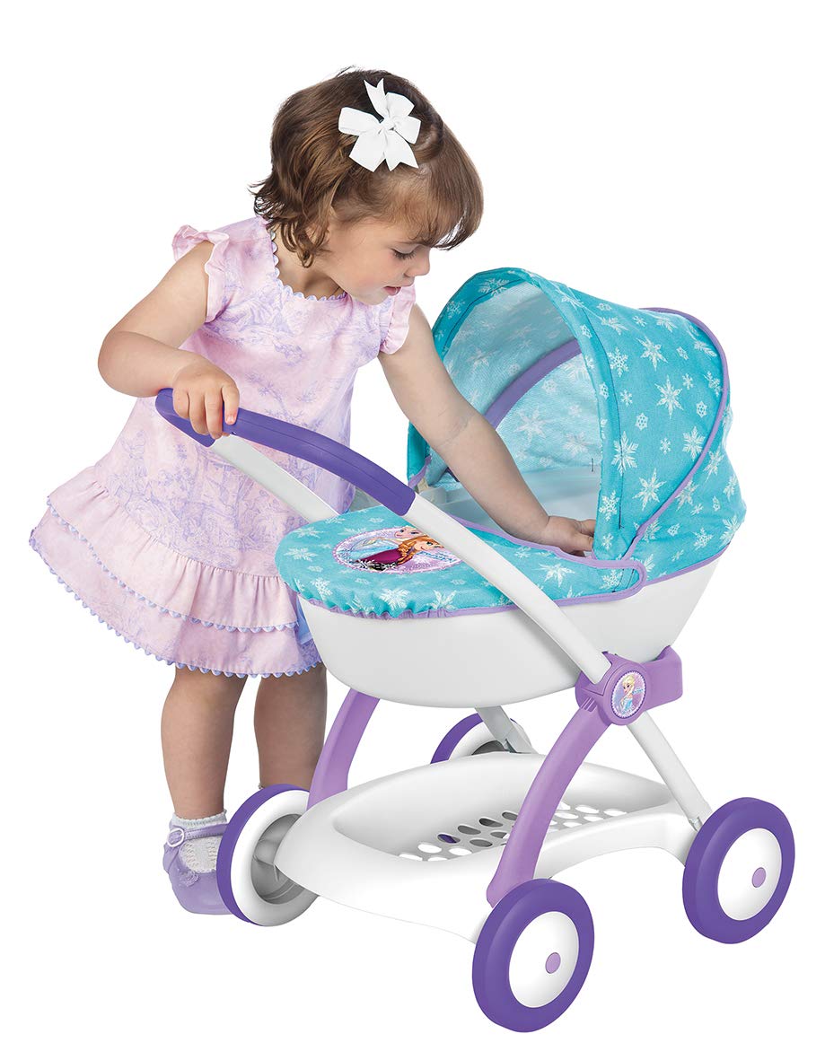 smoby-baby-nurse-7600254146-puppenwagen-buggy-blau image 2