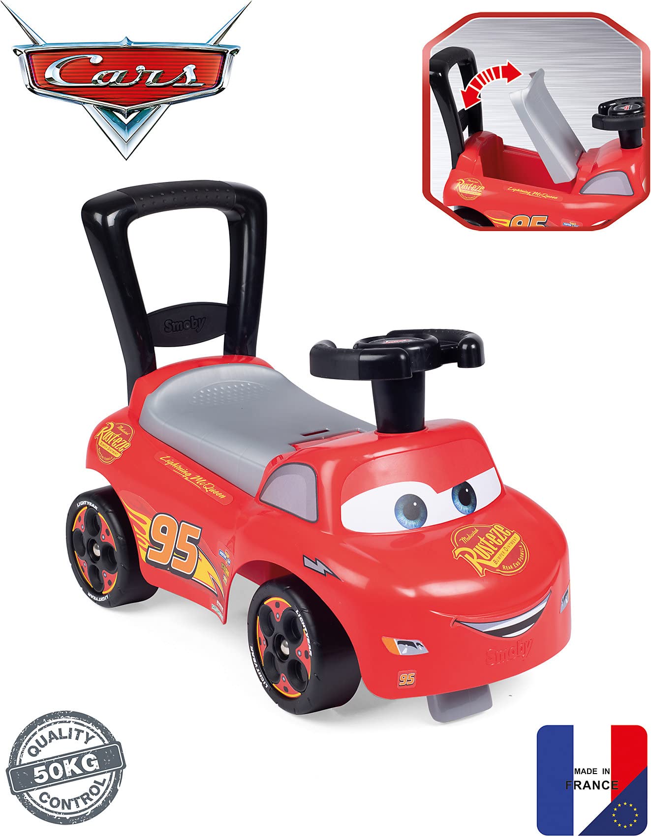 smoby-disney-cars-rutschauto-mit-staufach-ab-10-monate image 4