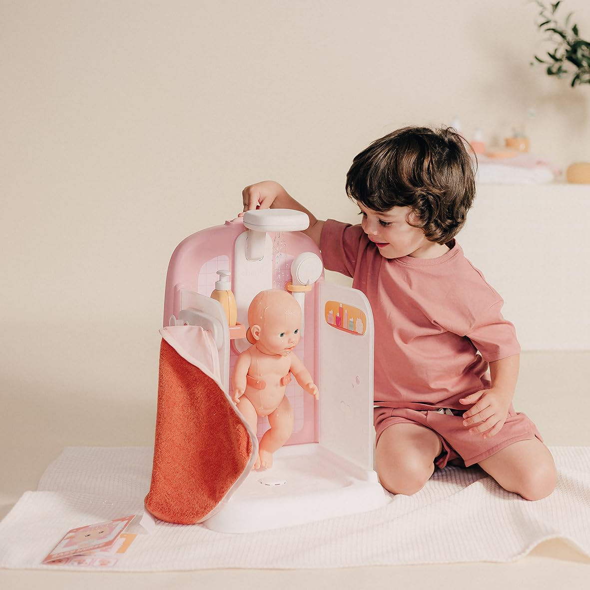 smoby-baby-nurse-puppen-dusche-puppendusche-rosa-ab-3-jahre image 5
