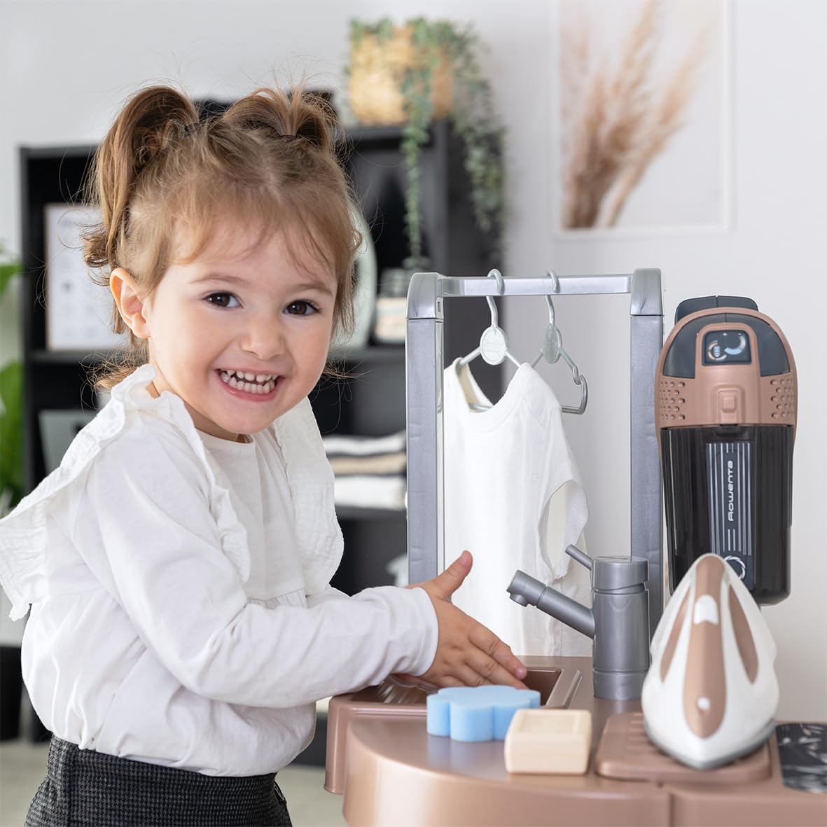 smoby-rowenta-wash-clean-waschk-che-spielset-mit-sound-ab-3-jahre image 5
