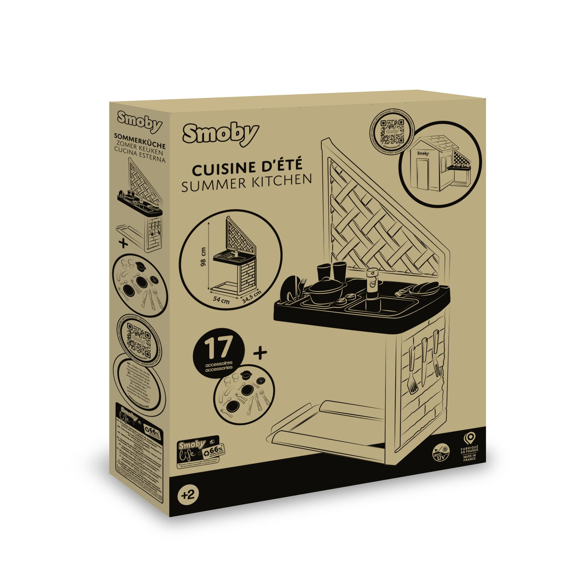 smoby-life-sommerk-che-outdoor-spielk-che-grill-recycelt-ab-2-j image 7