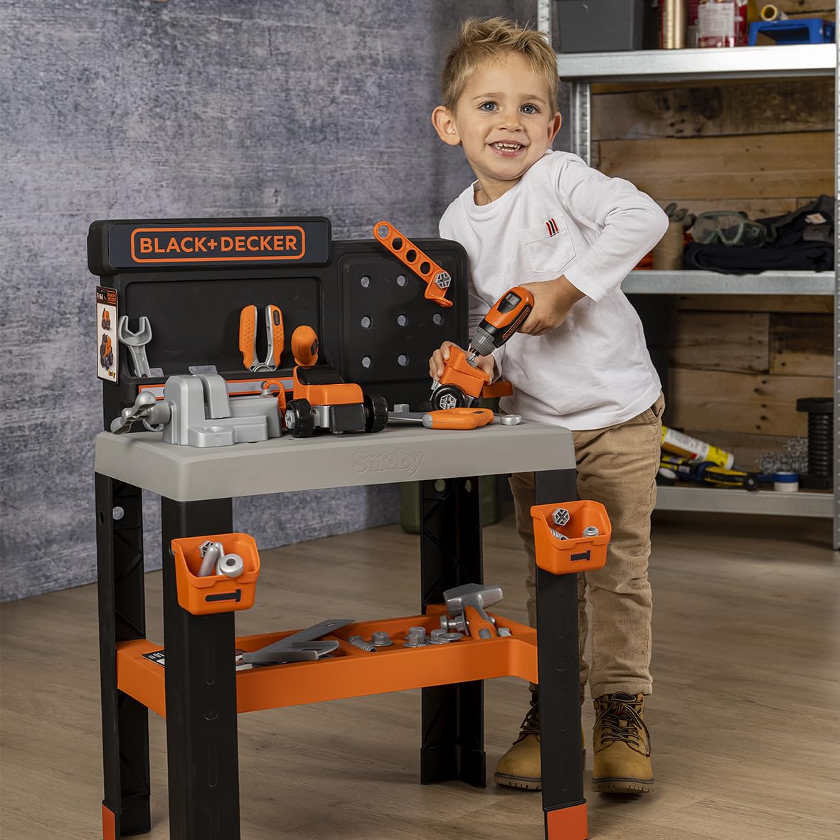 smoby-black-decker-pro-werkbank-79-teile-ab-3-jahren image 7