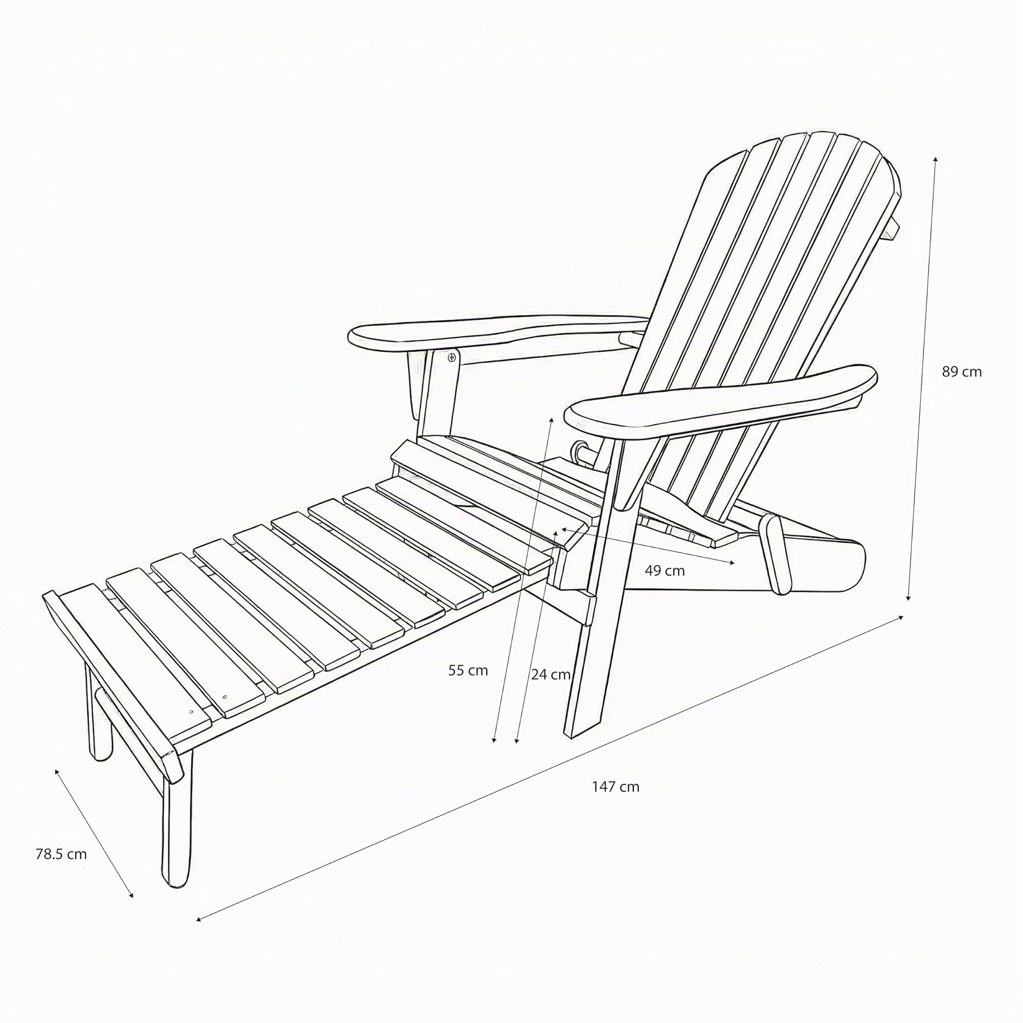 axi-classic-alexa-adirondackstuhl-holz-braun-mit-fu-teil image 3
