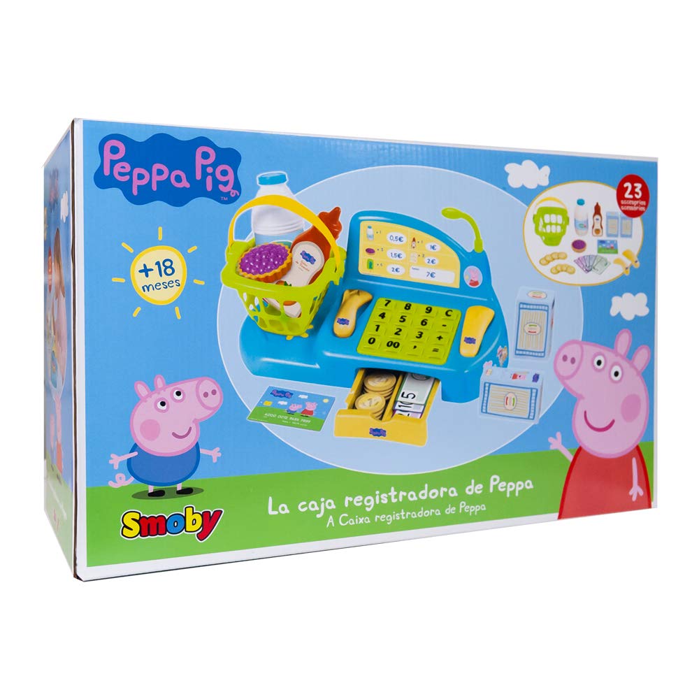 smoby-peppa-pig-registrierkasse-spielkasse-23-teile-peppa-wutz image 5
