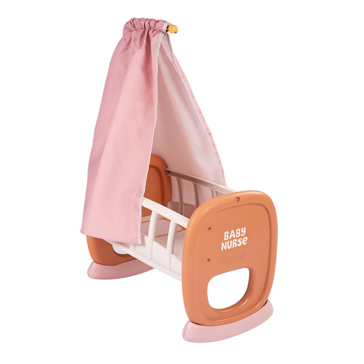 smoby-baby-nurse-puppenwiege-42-cm-mit-himmel image 1