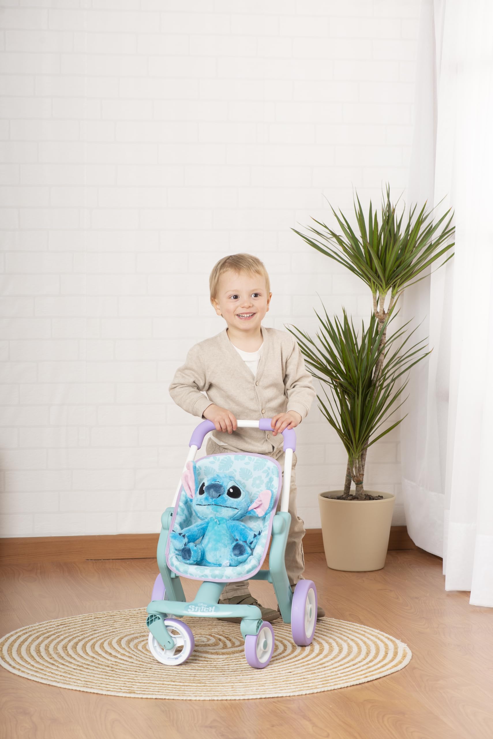 smoby-disney-lilo-stitch-puppenwagen-25cm-pl-sch-ab-18m image 4