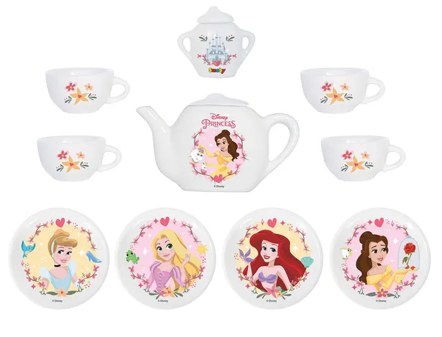 smoby-disney-princess-porzellan-dinette-spielgeschirr-set image 1