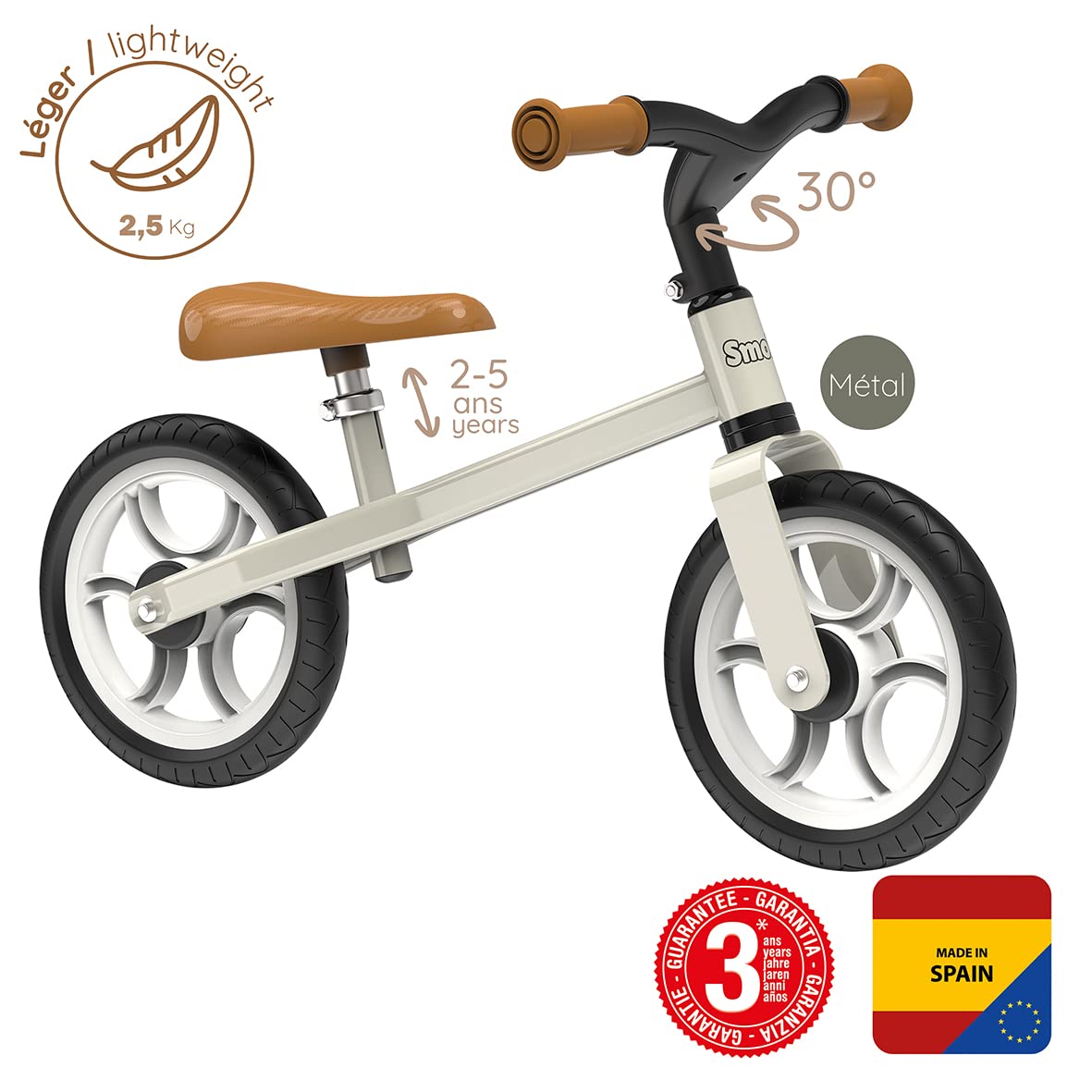 smoby-life-first-bike-laufrad-sitz-32-5-37-5-cm-fl-sterr-der image 2