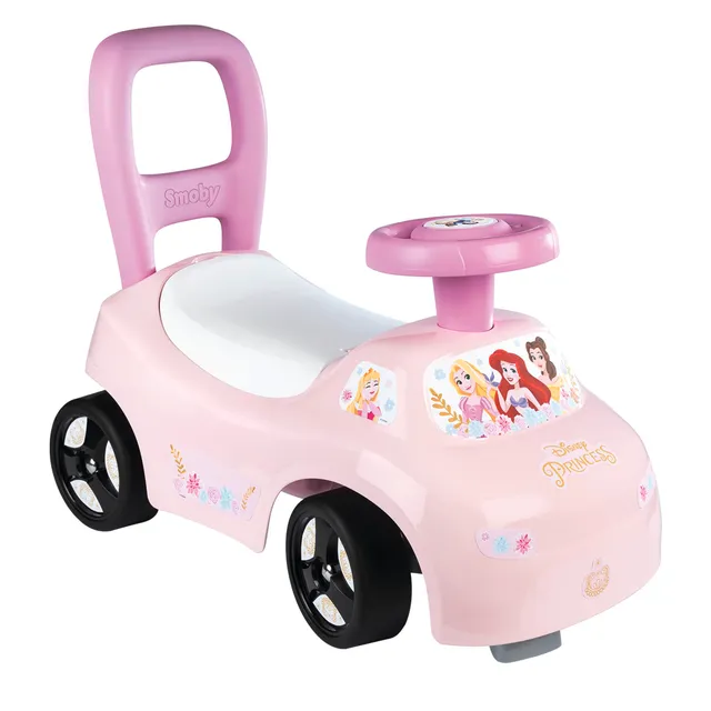 smoby-disney-princess-rutschauto-mit-hupenlenkrad image 1