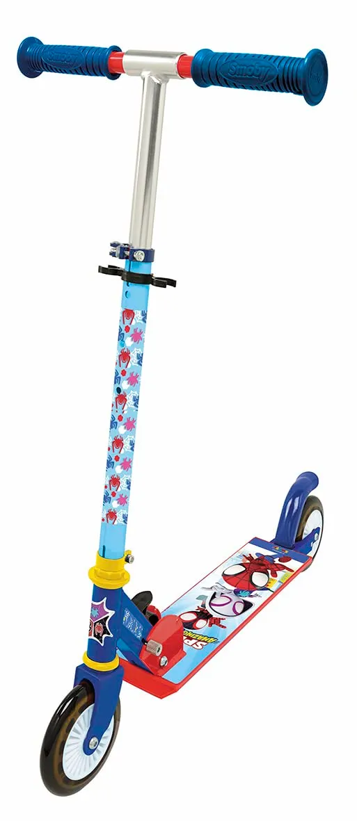 smoby-spidey-2w-scooter-roller-klappbar-ab-5-jahre image 1