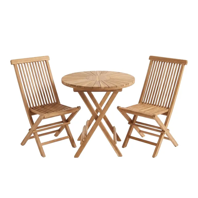 axi-classic-gia-mina-bistro-set-teakholz-3-teilig-klappbar image 1