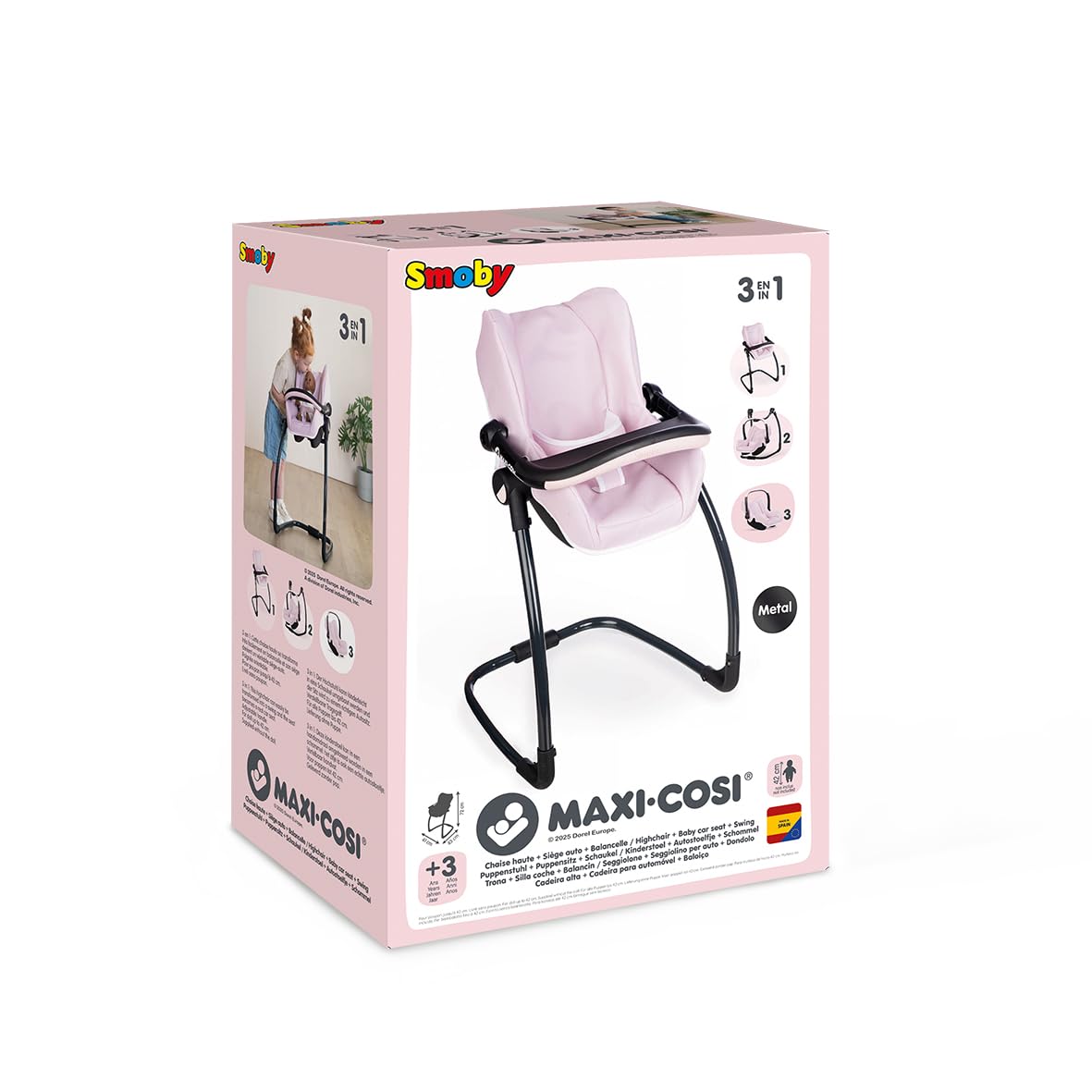 smoby-maxi-cosi-puppenhochstuhl-3-in-1-f-r-puppen-bis-42-cm image 7