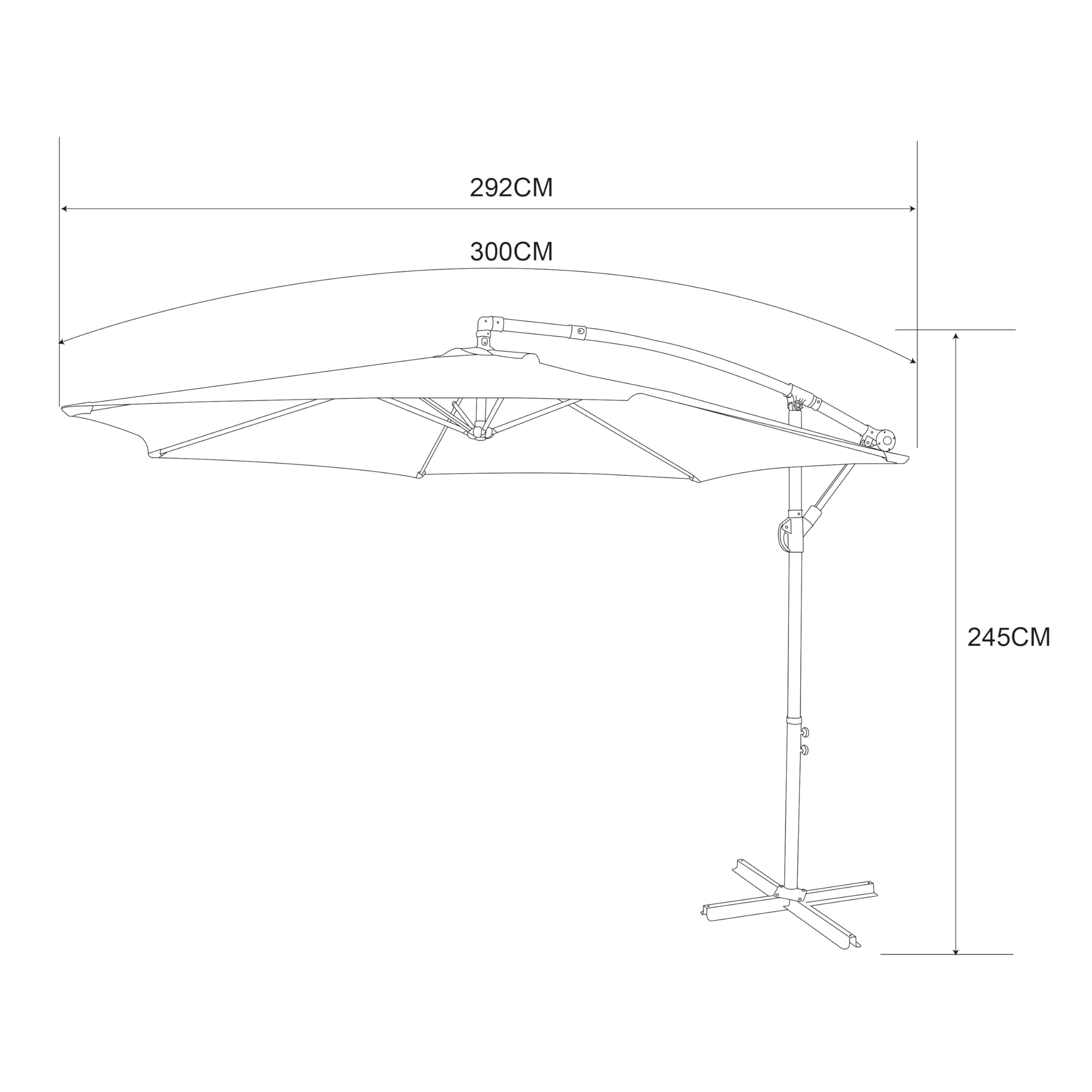 axi-dion-ampelschirm-rund-300-cm-eiche-optik-sonnenschirm image 4
