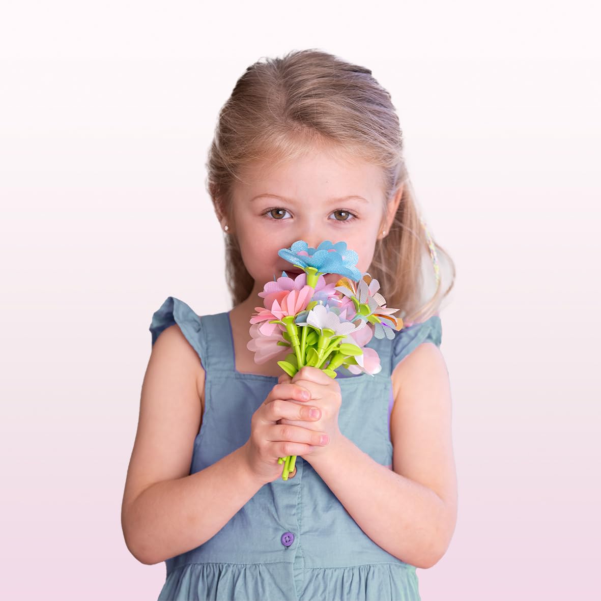 smoby-disney-princess-flower-market-blumen-bastelset-88-teilig image 5