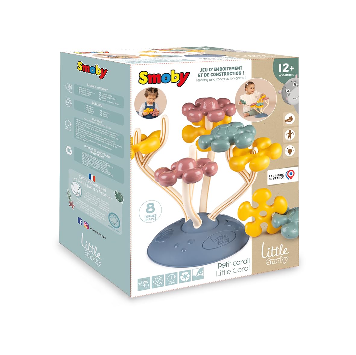 smoby-little-korallen-steckspiel-steckspielzeug-ab-1-jahr image 7