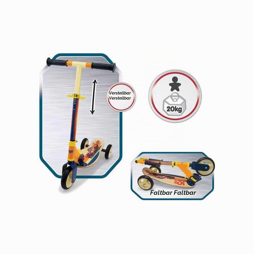 smoby-disney-cars-wooden-scooter-roller-3-r-drig-ab-3-jahren image 3