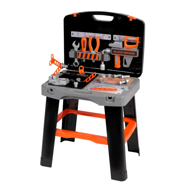 smoby-black-decker-bricolo-smart-werkzeugkoffer-werkbank-ab-3-jahren image 1
