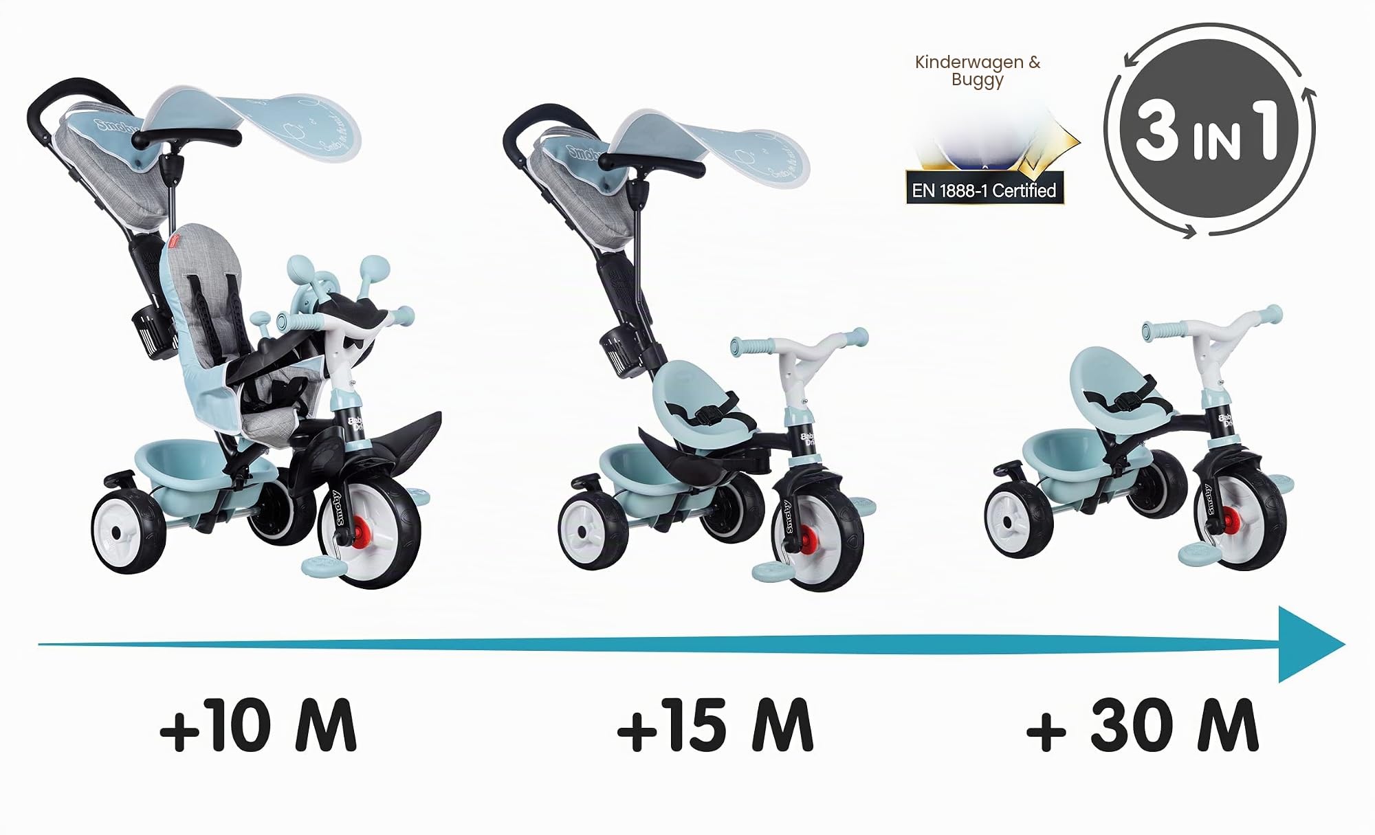smoby-life-baby-driver-plus-dreirad-3-in-1-blau-10-monate image 3