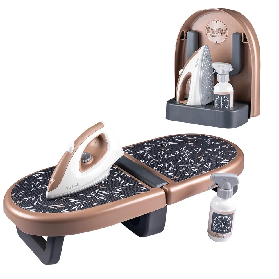 smoby-tefal-b-gelbrett-kinder-mit-b-geleisen-ab-3-jahren image 1