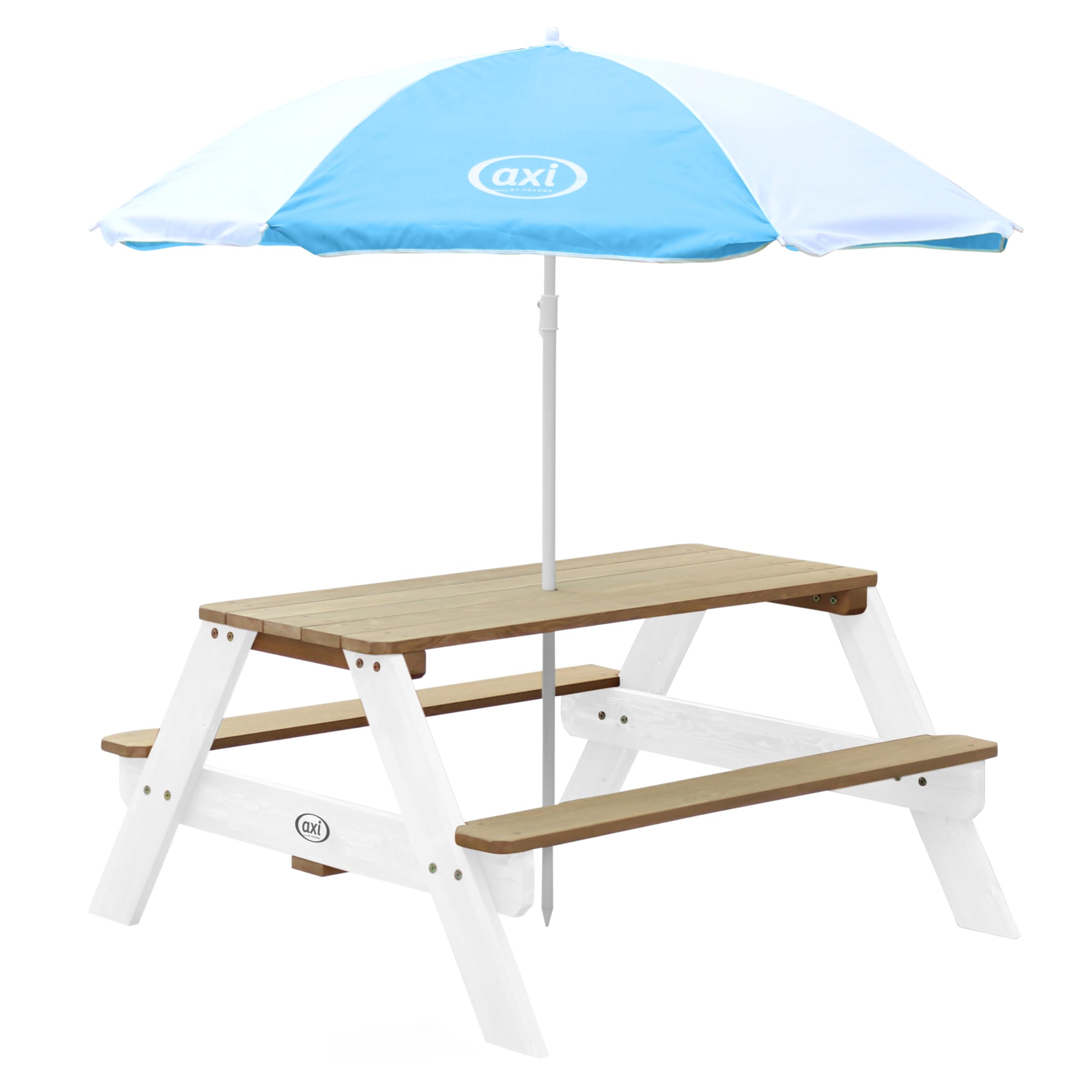 axi-classic-sonnenschirm-125-cm-regenbogen-kinderschirm-bunt image 2