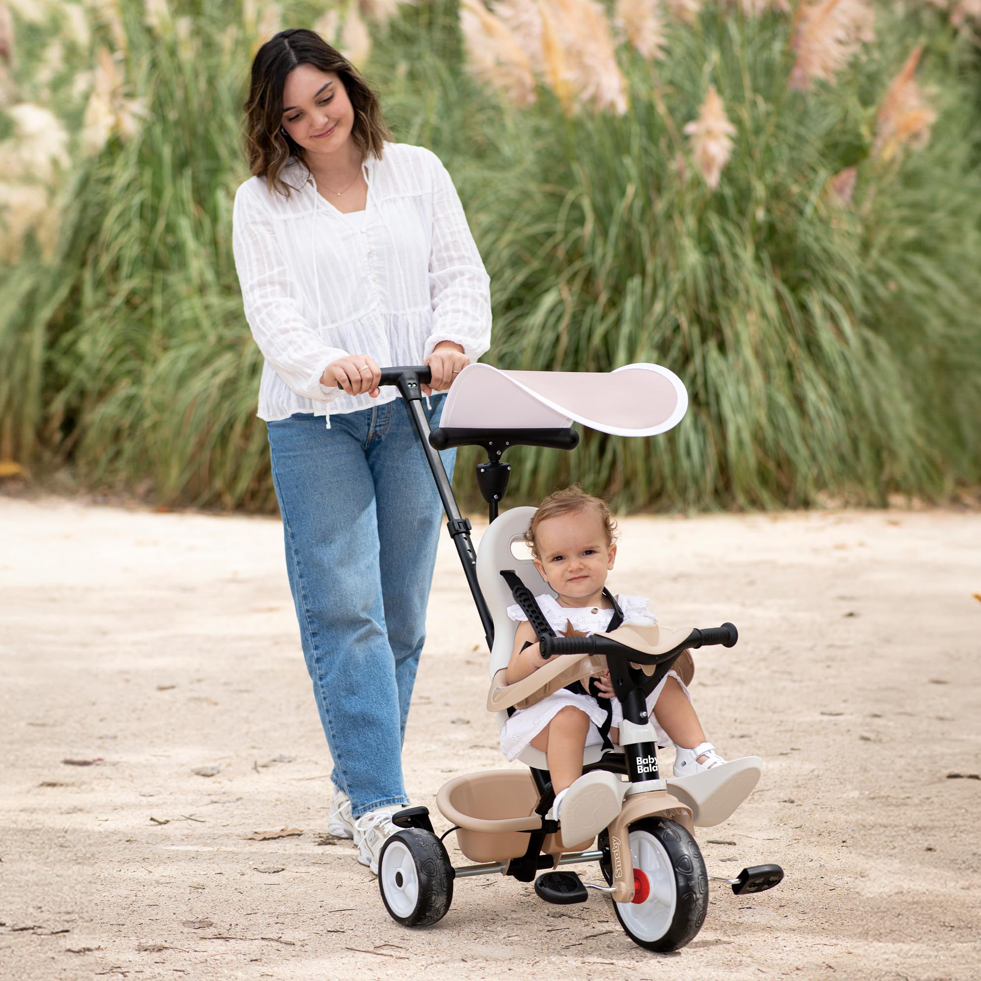 smoby-life-baby-balade-dreirad-beige-3-in-1-ab-10-monaten image 4