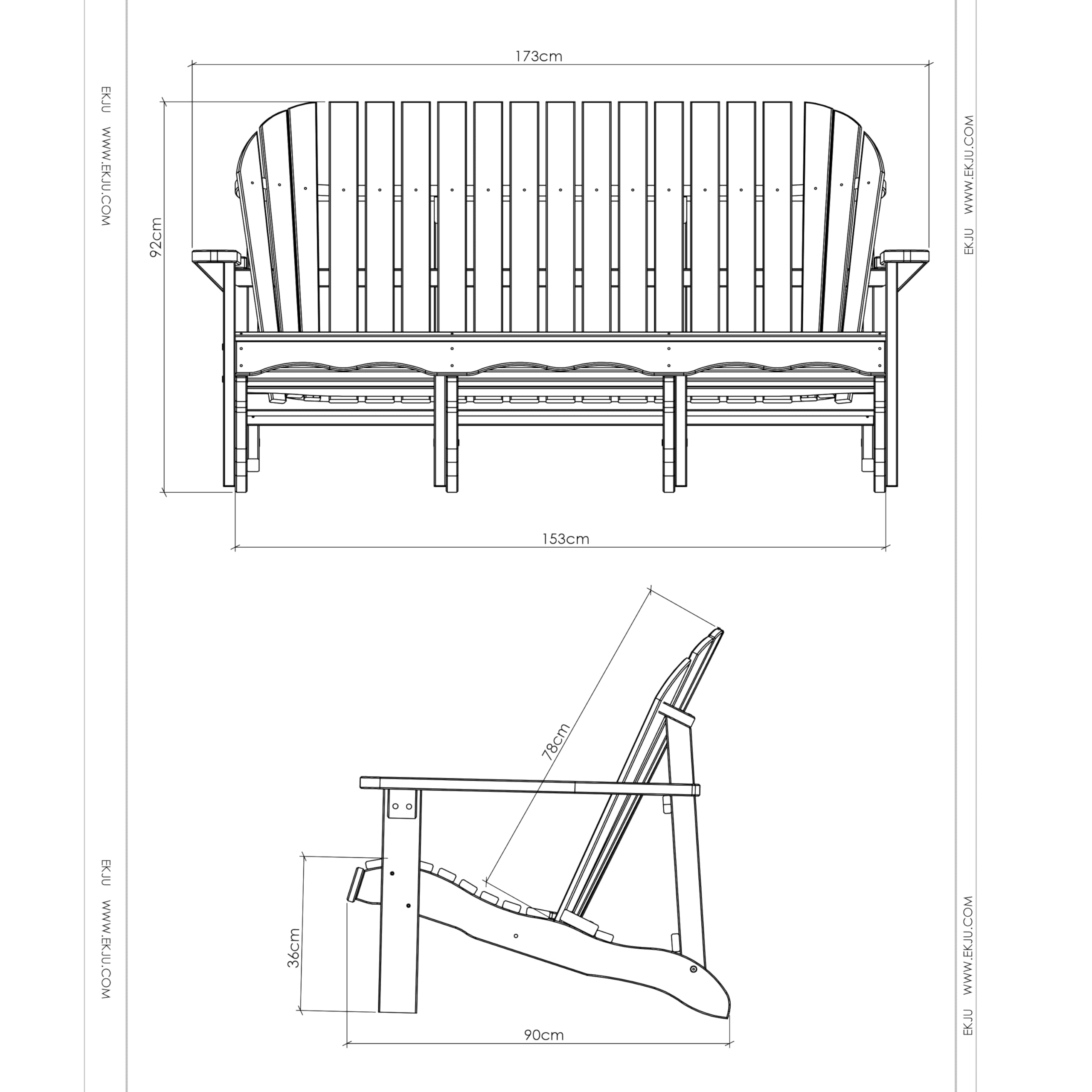 axi-isabelle-gartenbank-holz-3-sitzer-173-cm-adirondack image 3