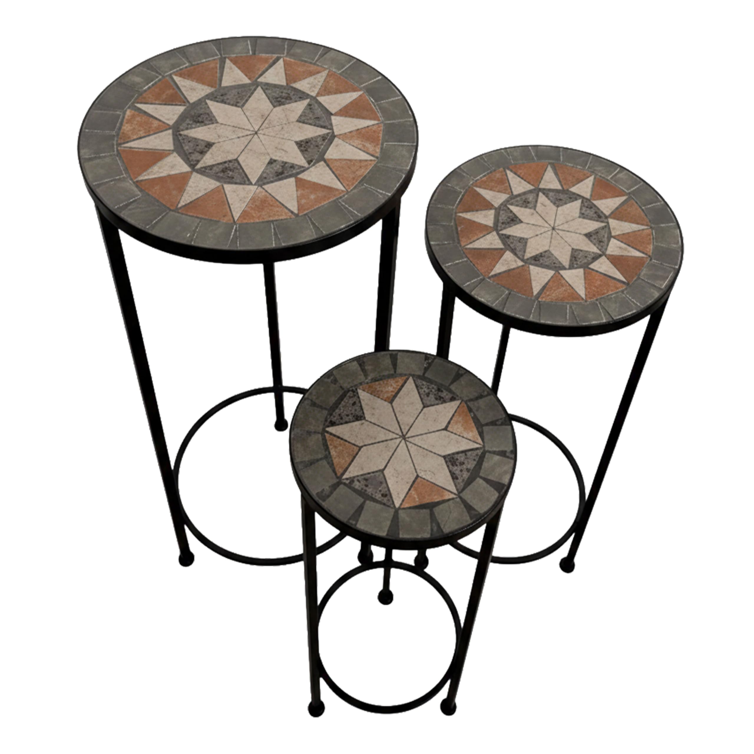 axi-lola-pflanztisch-metall-mosaik-set-3-teilig-rund image 6