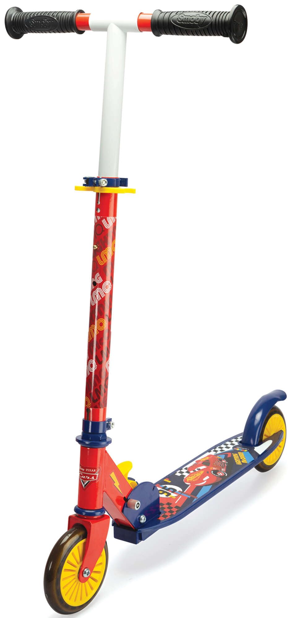 smoby-disney-cars-klapproller-scooter-2-r-drig-verstellbar image 1