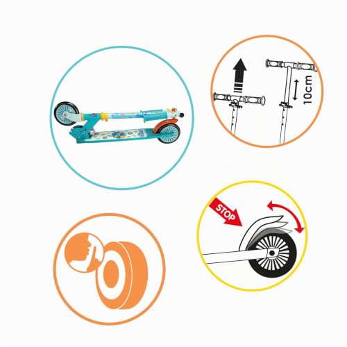 smoby-lilo-stitch-2-rad-scooter-roller-klappbar-ab-5-jahren image 8