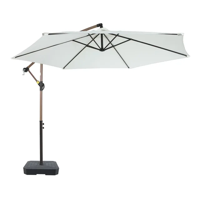 axi-dion-ampelschirm-rund-300-cm-eiche-optik-sonnenschirm image 1