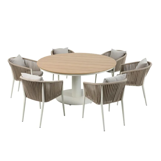 axi-jay-faye-gartenset-beige-7-teilig-aluminium-6-personen image 1