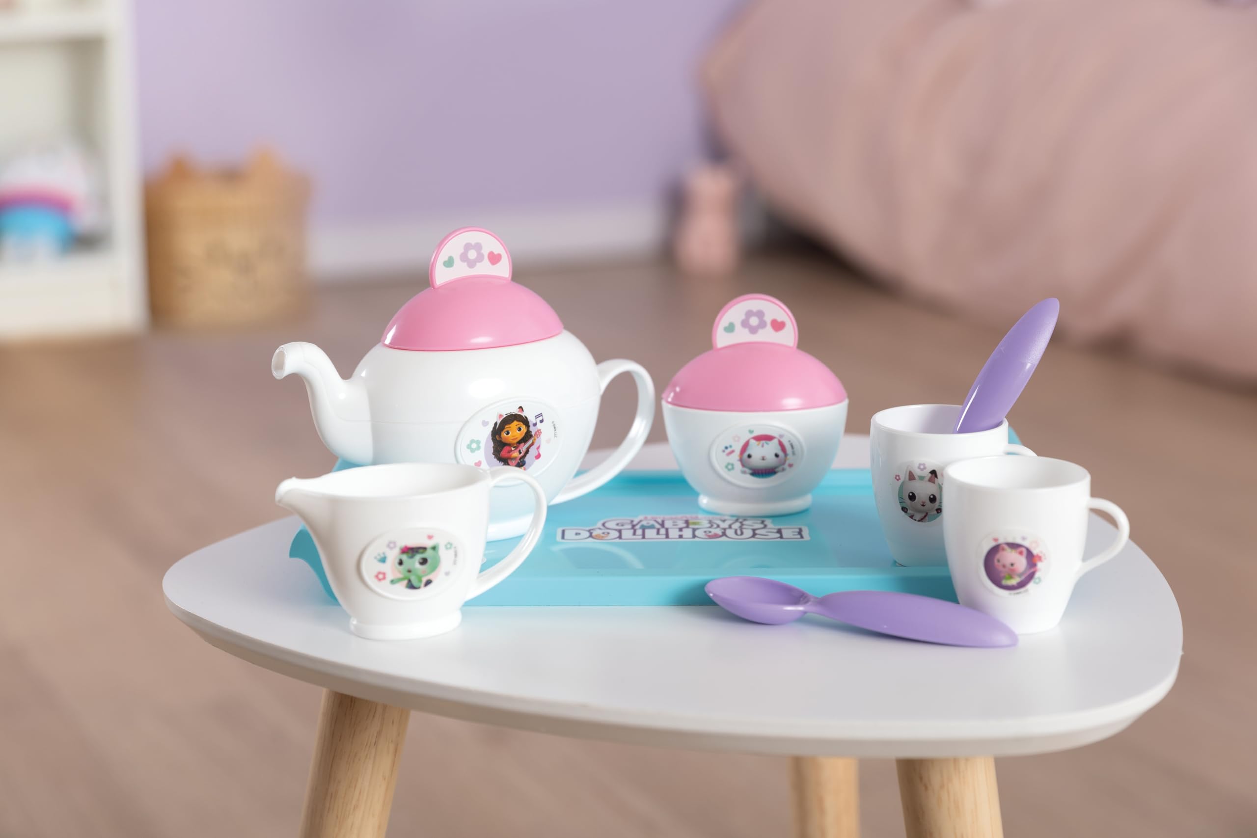 smoby-gabby-s-dollhouse-teeservice-set-8-teilig-kunststoff image 4