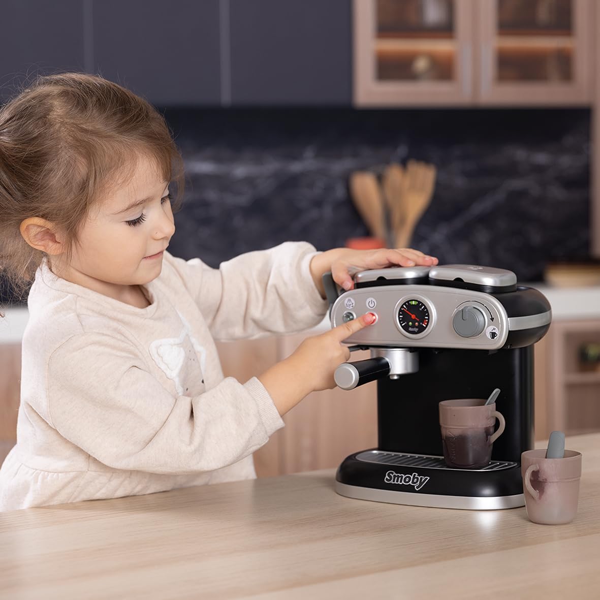 smoby-tefal-espresso-kaffeemaschine-mit-licht-sound-ab-3-jahren image 5