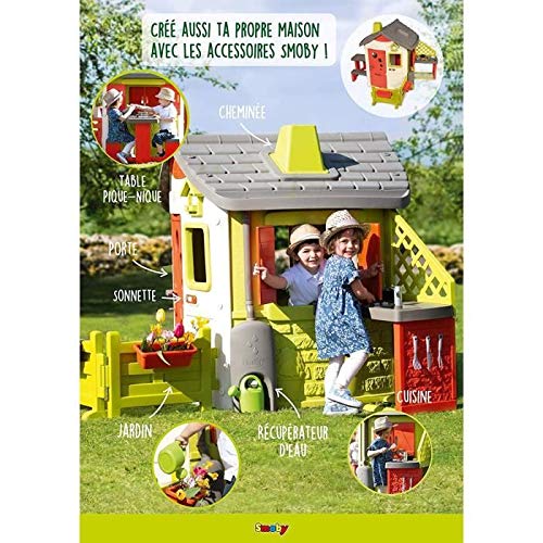 smoby-life-gartenzaun-mit-blumenk-sten-f-r-spielhaus image 8