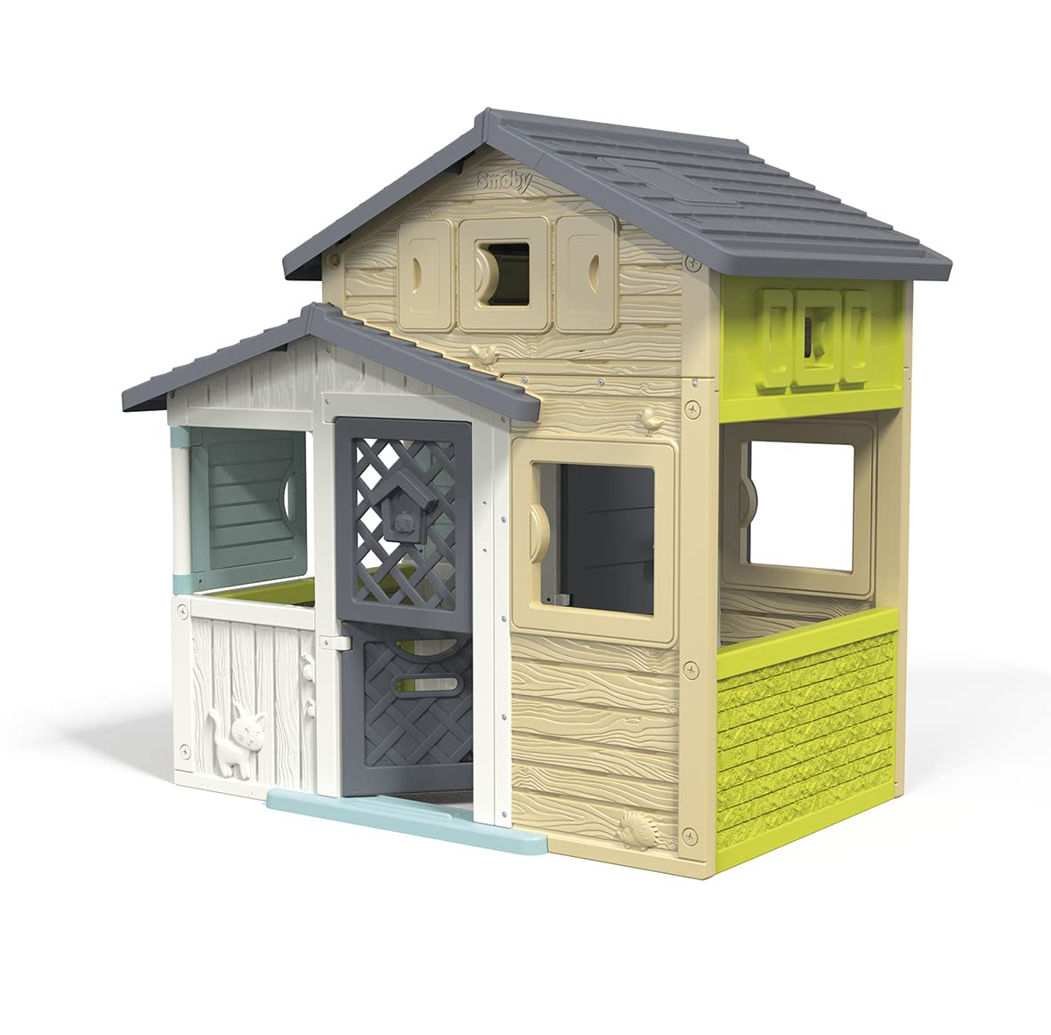 smoby-life-friends-haus-evo-gartenhaus-kunststoff-mit-briefkasten image 2