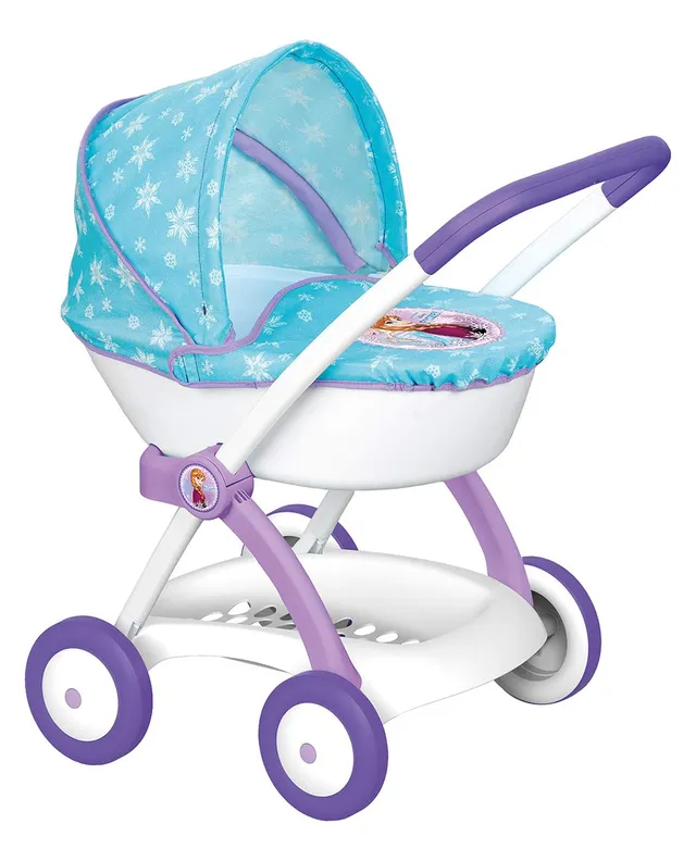 smoby-baby-nurse-7600254146-puppenwagen-buggy-blau image 1